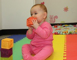 Baby chewing block